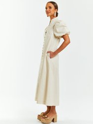 Elliana Barong Midi Dress