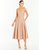 Gillian Midi Dress - Pink/Ivory Tweed