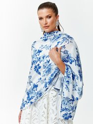 Isla Sarong - Blue/White Porcelain Chinoiserie