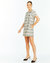 Isolde Mini Dress - Cream/Black Tweed