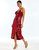 Natalia Midi Dress - Merlot Sequin