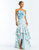 Pre-Order - Victoria Convertible Gown Skirt - Blue/Ivory Stripe