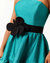 Sampaguita Floral Belt - Black Faille