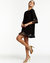 Shimmy Shimmy Tassel Dress - Black