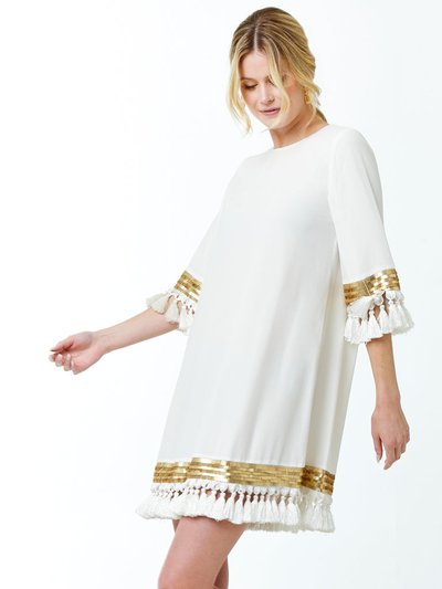 Mestiza Shimmy Shimmy Tassel Dress - Ivory product