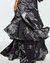 Torero Gown - Black/White