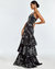 Torero Gown - Black/White