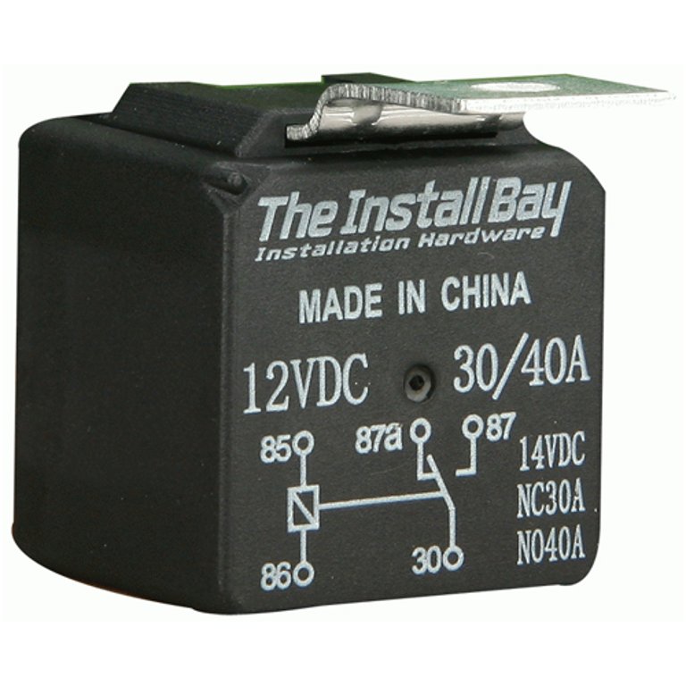 Install Bay Economy Relay 12 Volt 30 And 40 Amp
