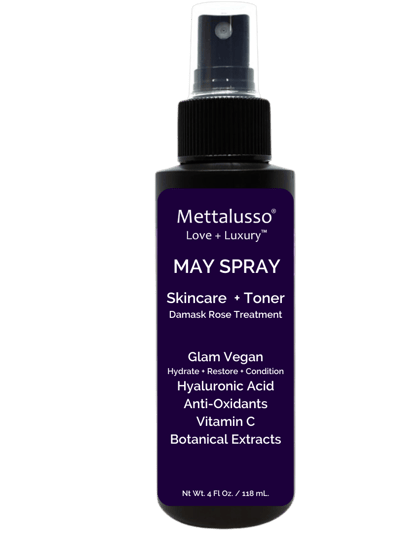 Mettalusso May Spray Vegan Botanical Hyaluronic Acid Skincare Toner product