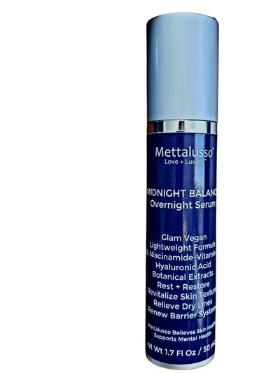 Mettalusso Midnight Balance Vegan Skincare Niacinamide 5% Serum product