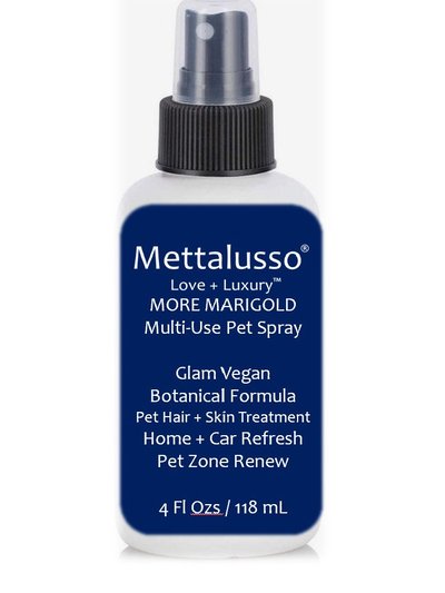Mettalusso More Marigold Vegan Pet Hair + Skin Conditioner + Styler Spray product