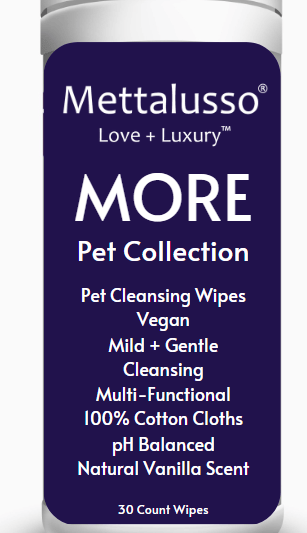 Mettalusso More Vegan Pet Cleansing Wipes product