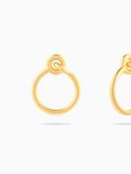 Infinity Circle Ring - Gold