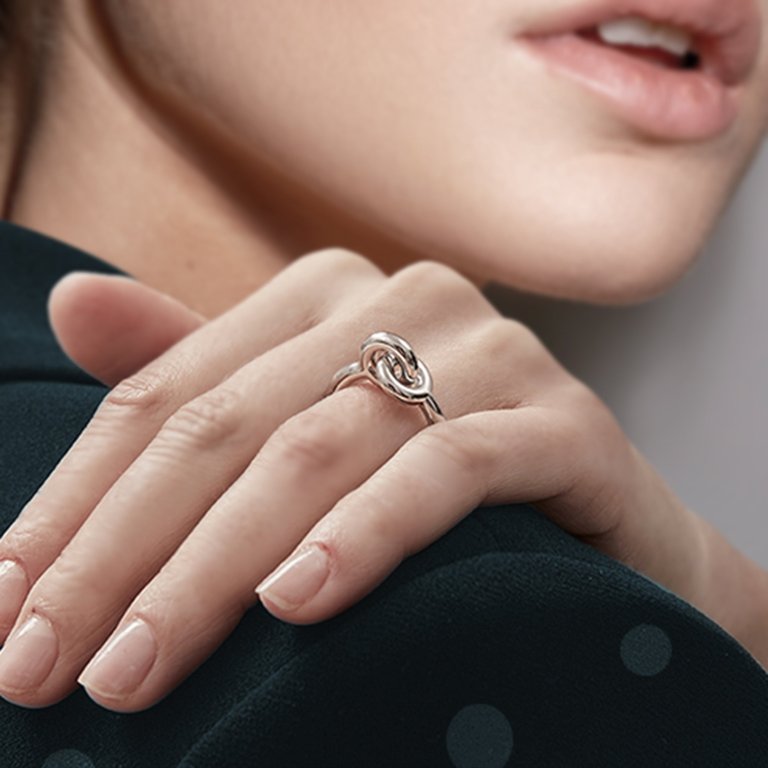 Infinity Circle Ring