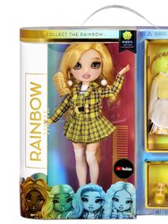 Rainbow High Sheryl Meyer – Marigold (Yellow) Fashion Doll with 2 Outfits to Mix & Match and Doll Accessories