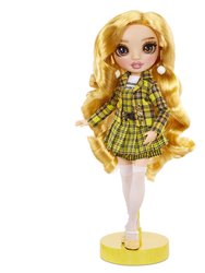 Rainbow High Sheryl Meyer – Marigold (Yellow) Fashion Doll with 2 Outfits to Mix & Match and Doll Accessories