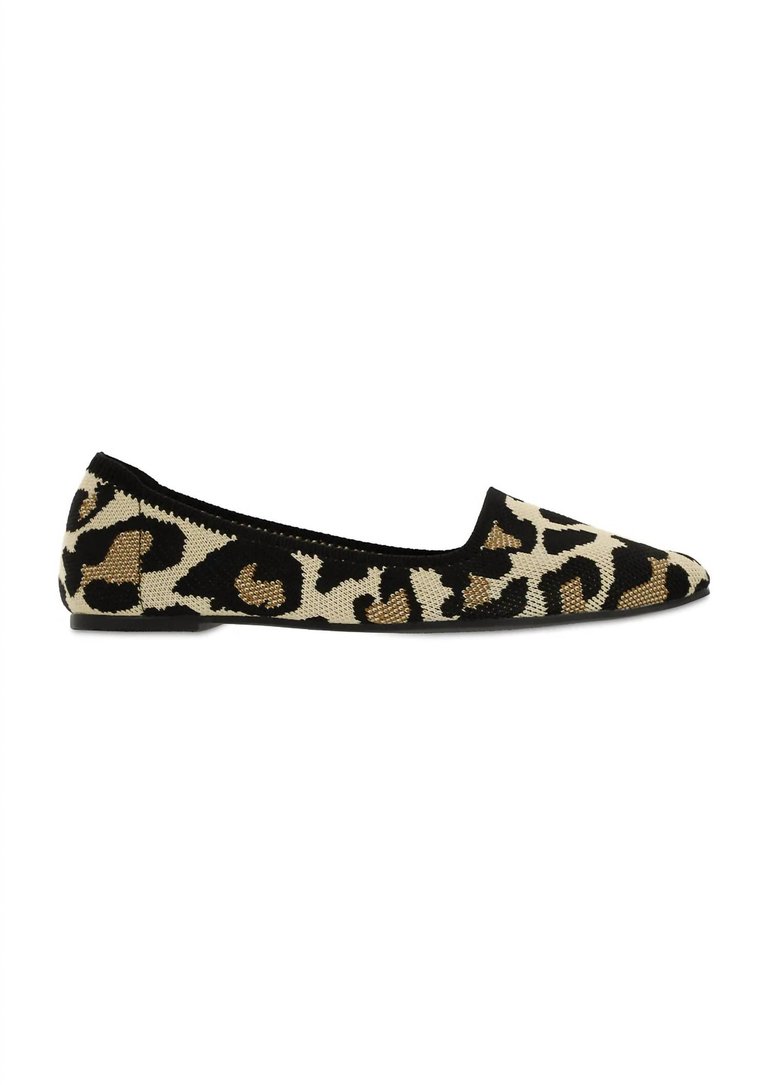 Corrine Flat In Leopard Print - Leopard Print