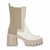 Remi Platform Chelsea Boot In White