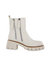 Rohen Bone Burnish Boots In White