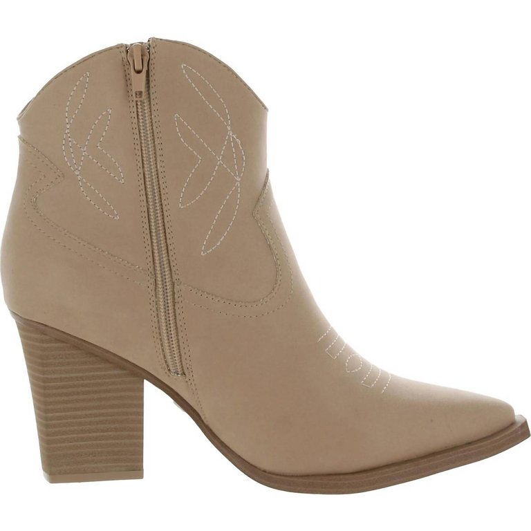 Sawyer Boot In Beige - Beige