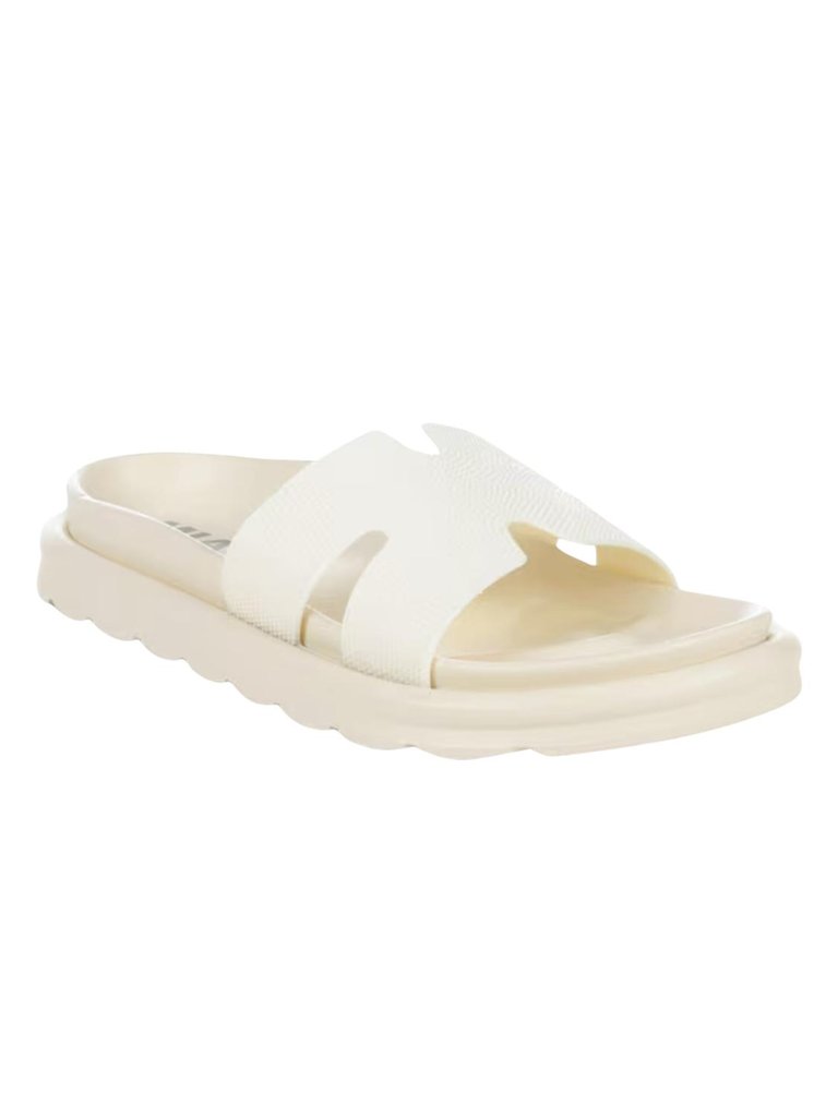 Women Bertini Sandal In Bone - Bone