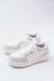 Women's Dice Platform Sneaker In White/off White - White/off White