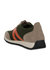 Women's Kable Sneaker In Khaki/Orange