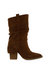 Women's West Boots In Cognac - Cognac