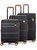 Brickell 3 Piece Expandable Retro Luggage Set