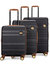 Brickell 3 Piece Expandable Retro Luggage Set