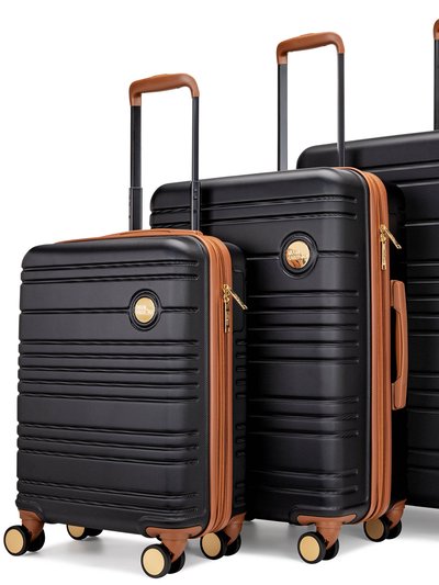 Miami CarryOn Brickell 3 Piece Expandable Retro Luggage Set product