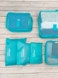 Foldable 6 Piece Packing Cubes