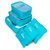 Foldable 6 Piece Packing Cubes