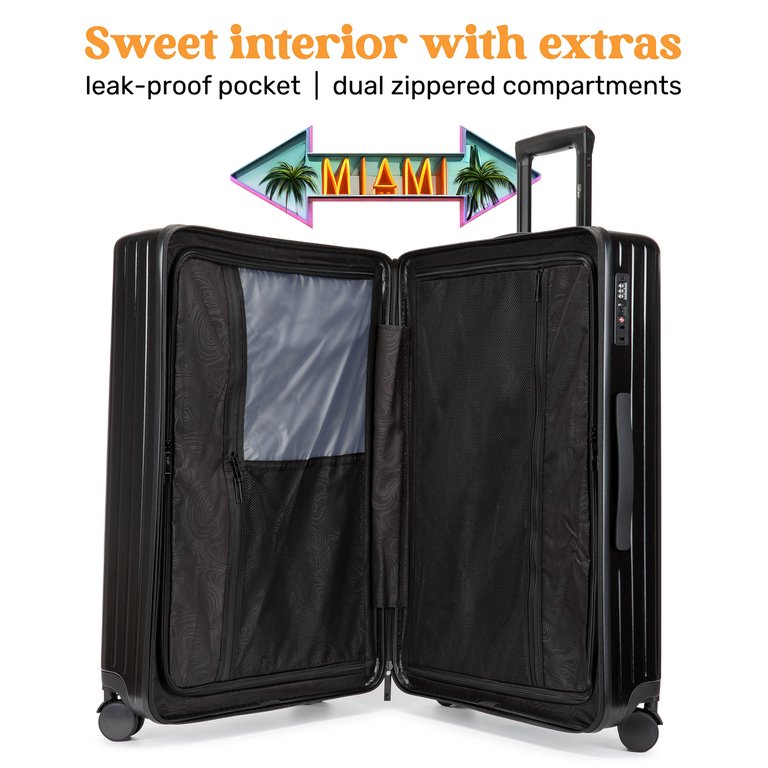 Ocean Large Polycarbonate Check-in Suitcase