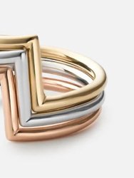 Arch Ring Set - Gold