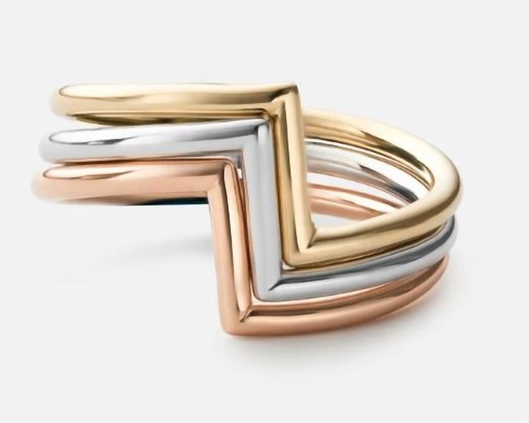 Arch Ring Set - Gold
