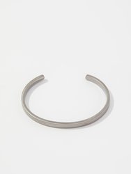 Singular Cuff Bracelet - Matte Black