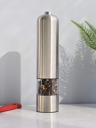 Michael Graves Design Automatic Pepper Grinder, Silver