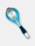 Michael Graves Design Comfortable Grip Stainless Steel Slotted Spoon, Indigo