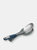 Michael Graves Design Comfortable Grip Stainless Steel Solid Spoon, Indigo