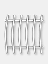 Michael Graves Design Simplicity Abstract Steel Trivet, Satin Nickel