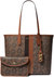 Eliza Large East/West Open Tote Luggage - Brown - Brown