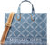 Gigi Large Grab Tote, Denim Multi - Denim Multi