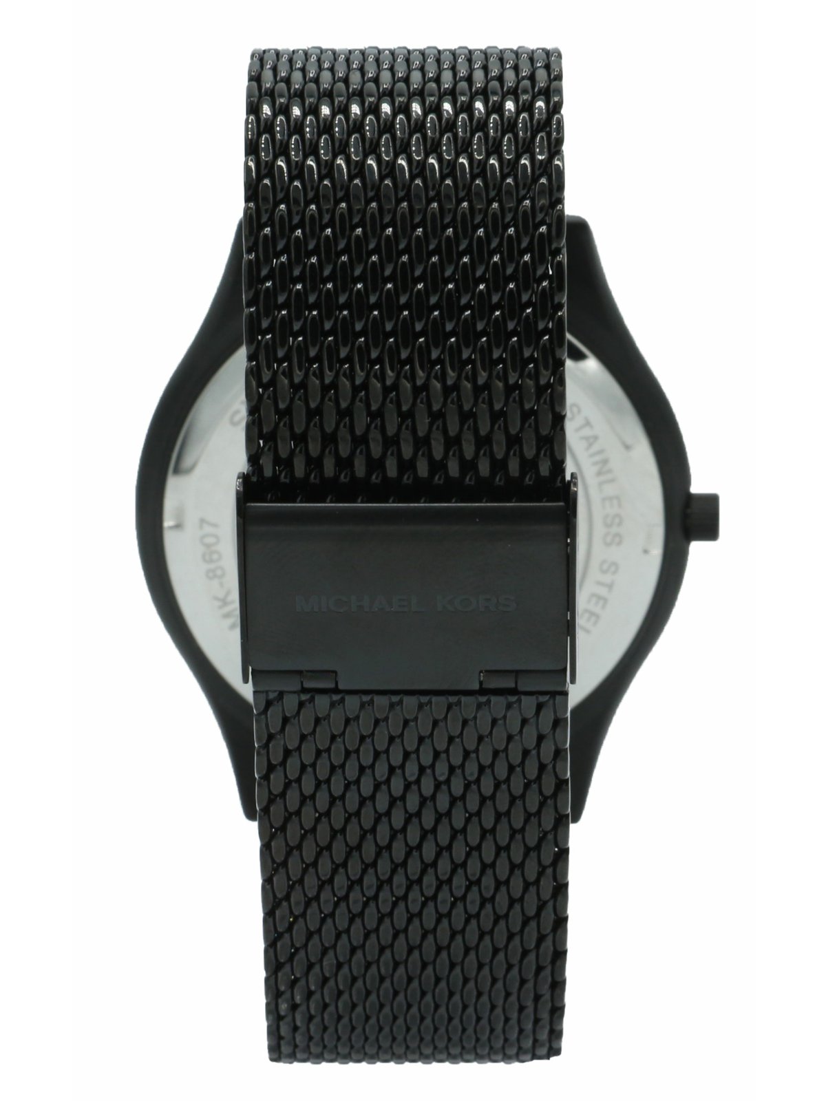 Michael Kors Black Mens Slim Runway MK8607 Black Stainless-Steel Quartz  Fashion Watch | Verishop