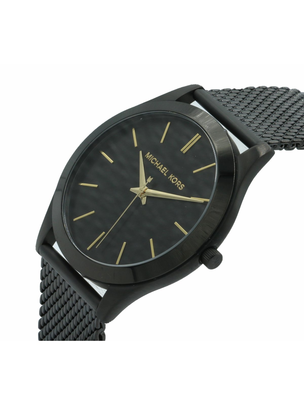 Michael Kors Black MK8607 Black Watch | Slim Mens Stainless-Steel Verishop Fashion Runway Quartz