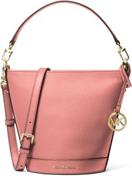 Townsend Small Top Zip Convertible Bucket Crossbody, Sunset Rose - Sunset Rose