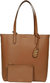 Women's Luggage Brown Eliza Extra Large East/West Reversible Tote Handbag