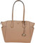 Women's Marilyn Medium Saffiano Leather Tote Bag - Pale Peanut