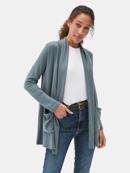 Hazel Open Cardigan - Slate