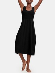 Irene Midi Scoop Neck Dress